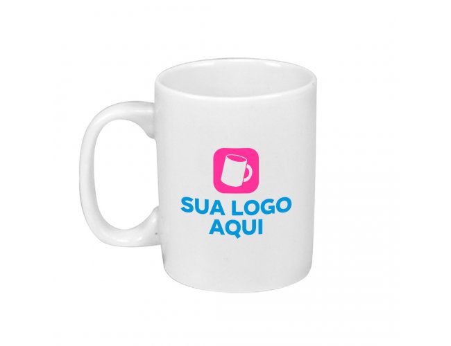 Caneca Personalizada Mini Mug de Porcelana de 160ml
